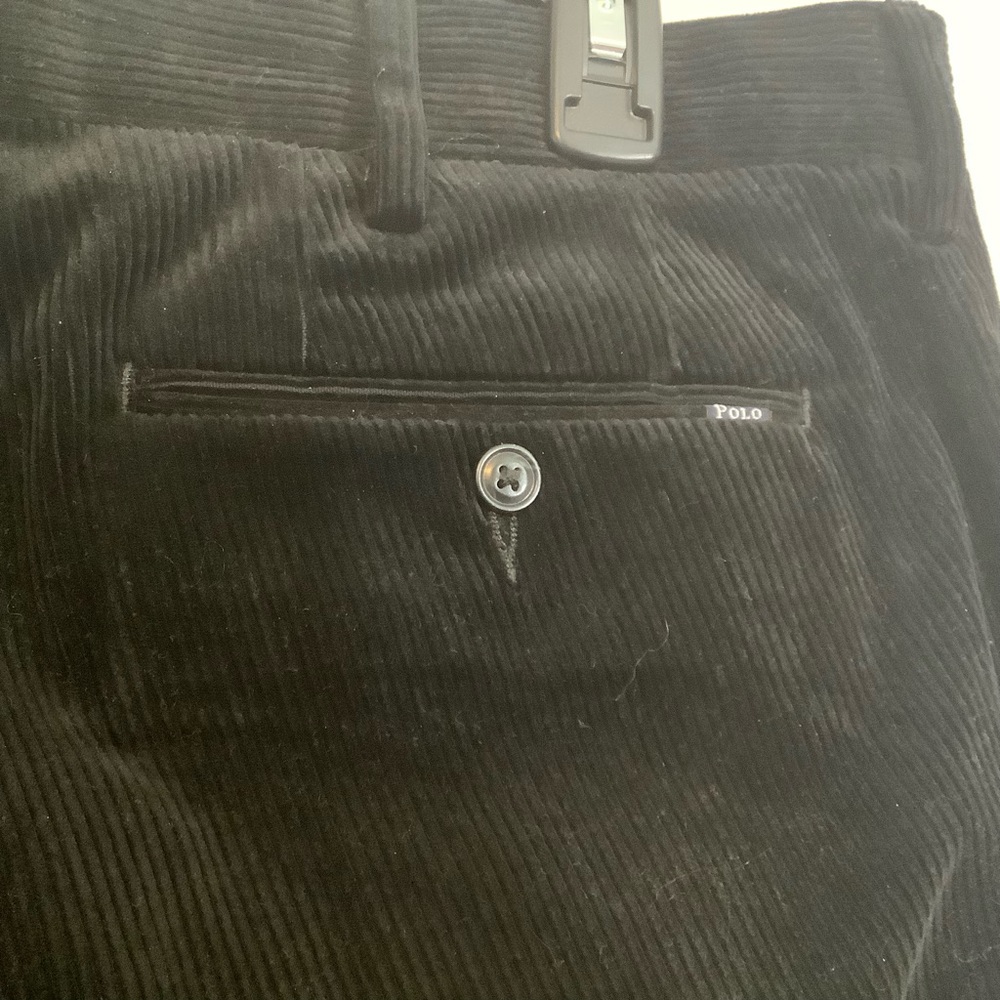 Polo Ralph Lauren black size Waist 34 length 32. - Picture 7 of 9